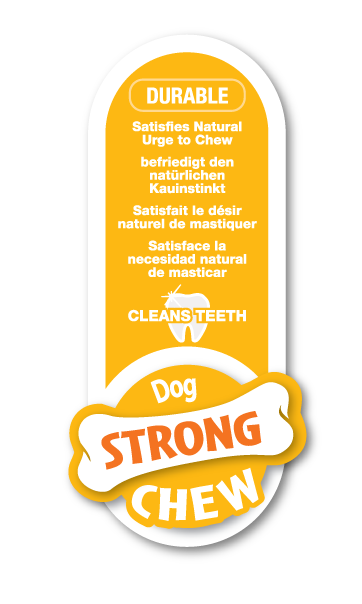Nylabone Strong Chew Fillable Peanut – befüllbares Kauspielzeug für starke Kauer (M)