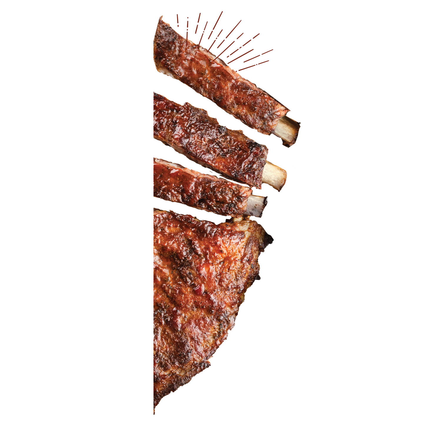 Nylabone Gourmet Style Strong Chew Femur Baby Back Ribs L