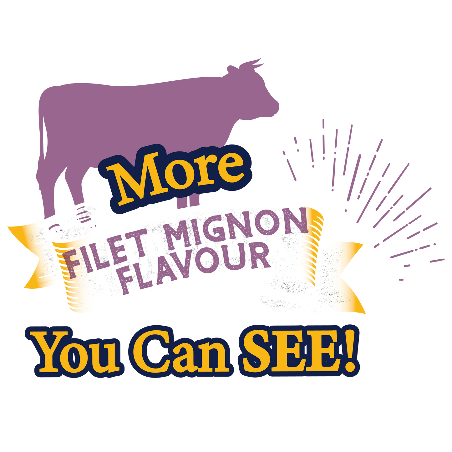Nylabone Gourmet Style Strong Chew Bone Filet Mignon XL