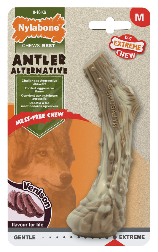 Nylabone Hirschgeweih Alternative (Antler Alternative) M & L