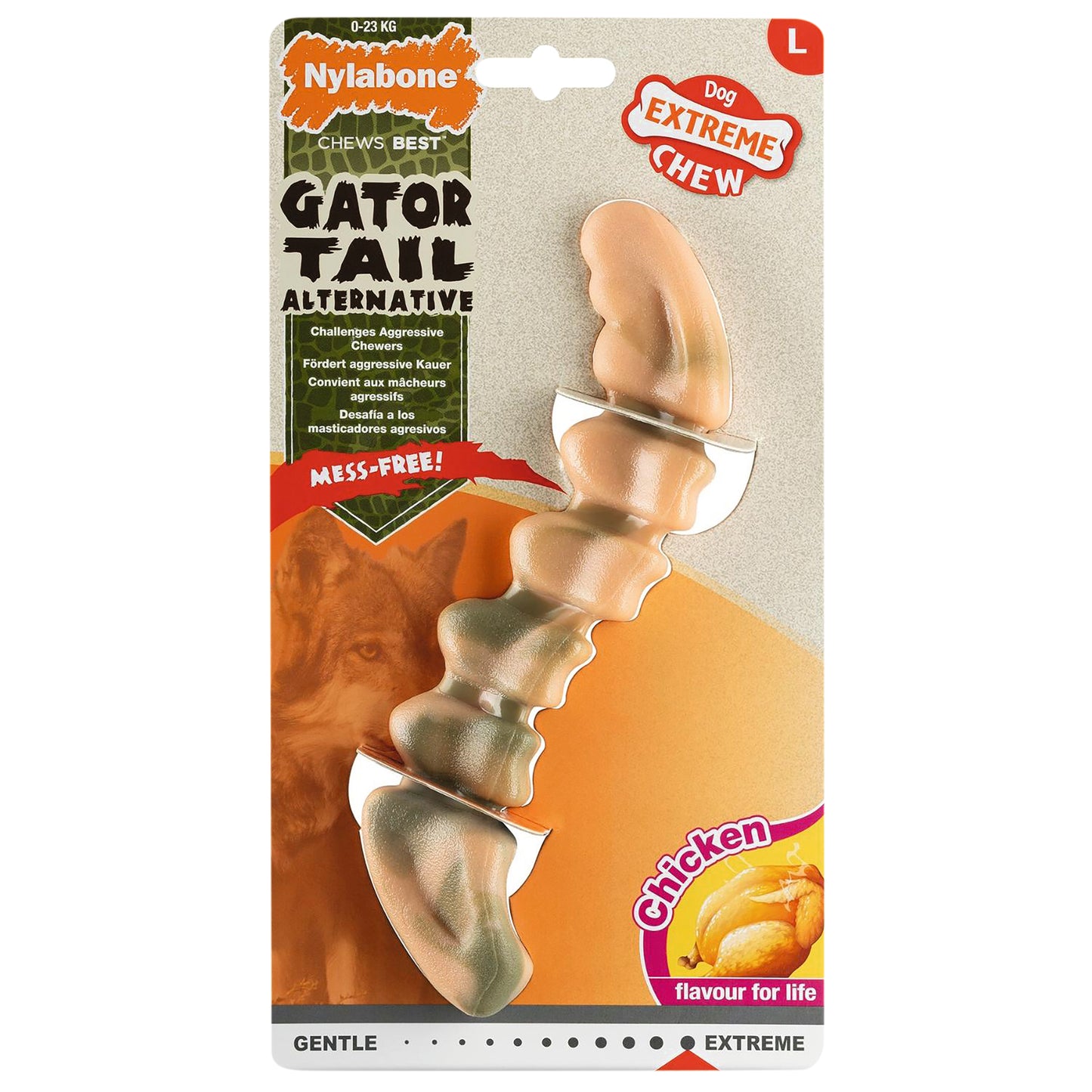 Nylabone Extreme Chew Gator Tail L