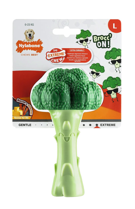 Nylabone Power Chew Broccoli – für starke & extreme Kauer L