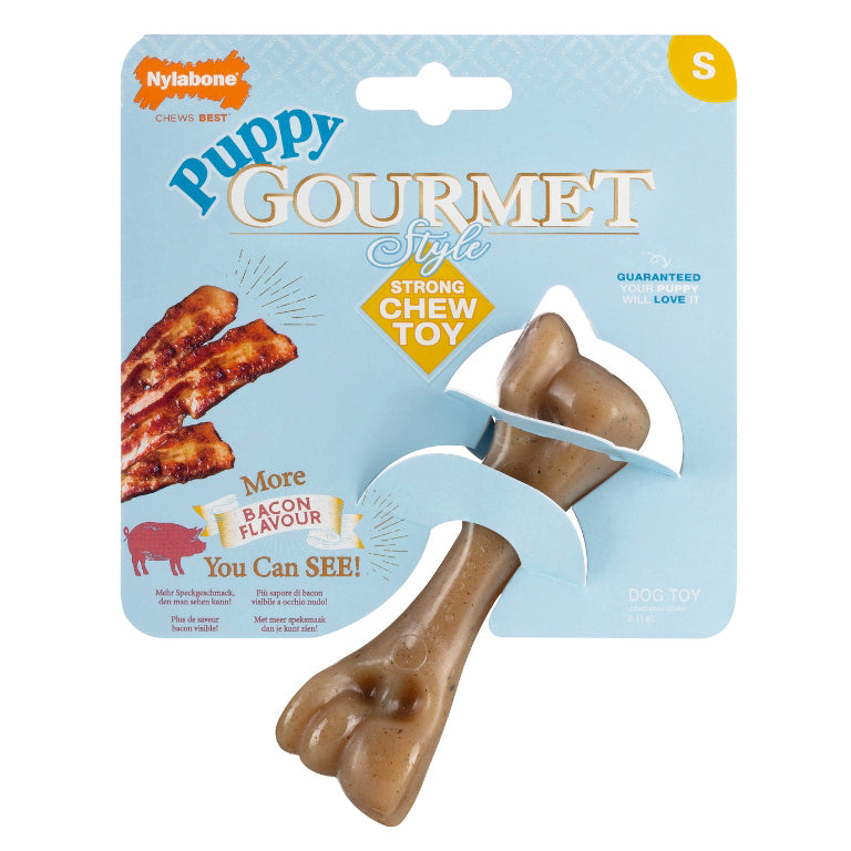 Puppy Gourmet Style Strong Chew Femur Bacon S