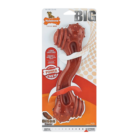 Nylabone Bison Extreme Monsterknochen XXL – für extreme Kauer